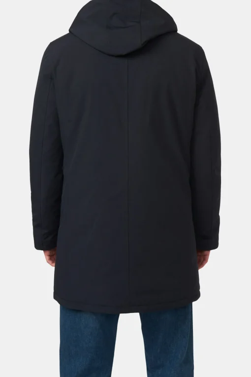 Slim Fit Technical Jersey Coat