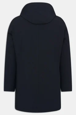 Slim Fit Technical Jersey Coat