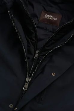 Slim Fit Technical Jersey Coat
