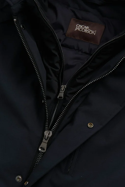 Slim Fit Technical Jersey Coat