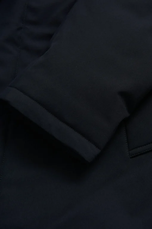 Slim Fit Technical Jersey Coat