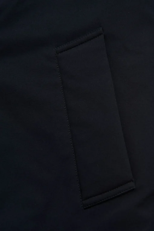 Slim Fit Technical Jersey Coat