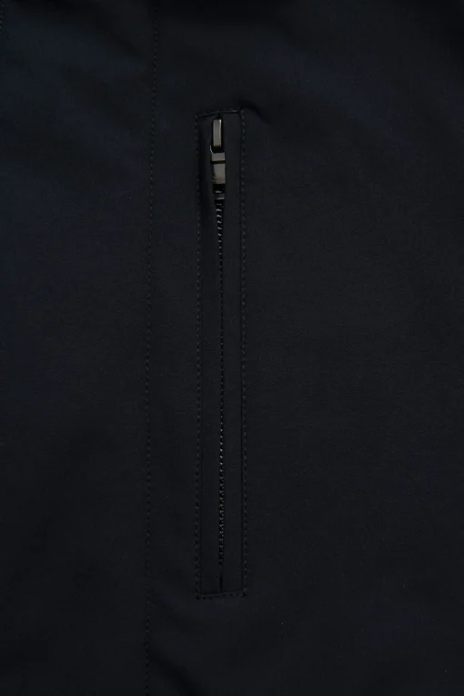 Slim Fit Technical Jersey Coat