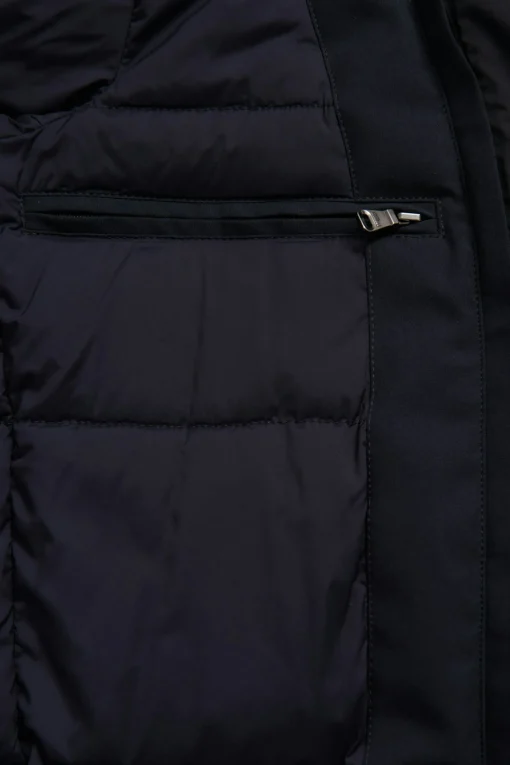 Slim Fit Technical Jersey Coat