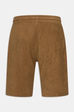 Slim Fit Terry Fabric Shorts