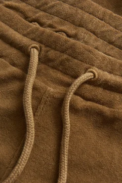 Slim Fit Terry Fabric Shorts