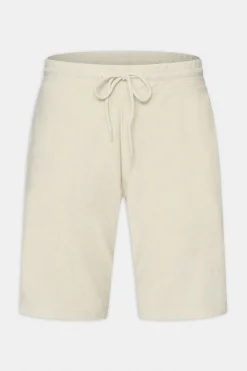 Slim Fit Terry Fabric Shorts