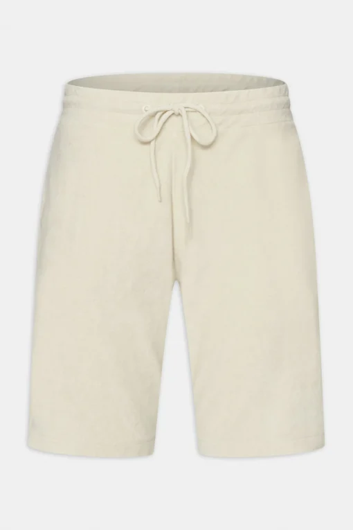 Slim Fit Terry Fabric Shorts