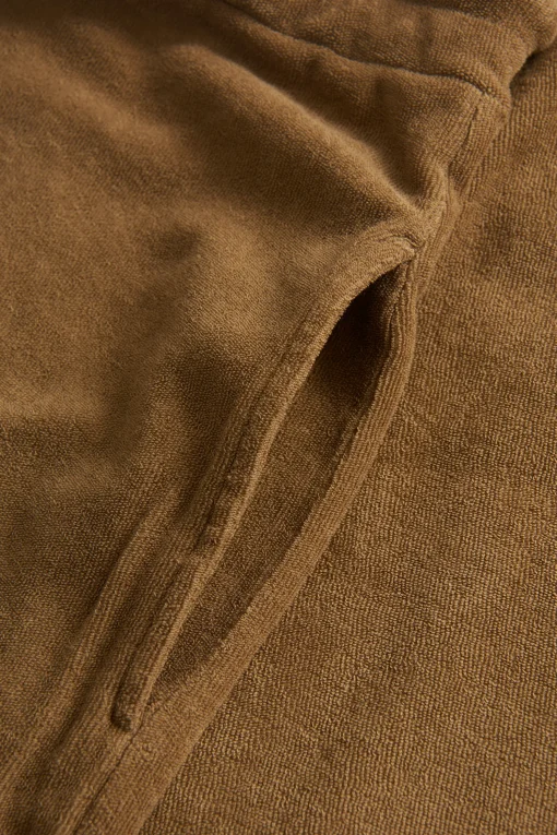 Slim Fit Terry Fabric Shorts