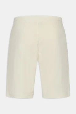 Slim Fit Terry Fabric Shorts