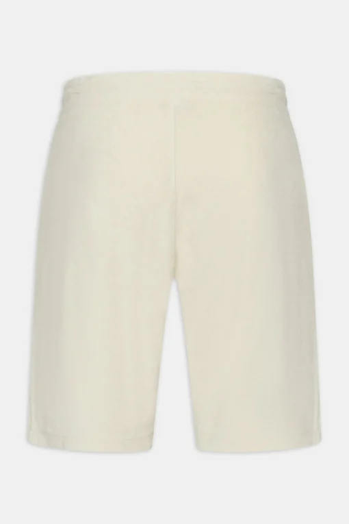 Slim Fit Terry Fabric Shorts