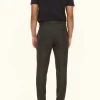 Slim Fit Tropical Wool Trousers