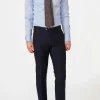 Slim Fit Tropical Wool Trousers