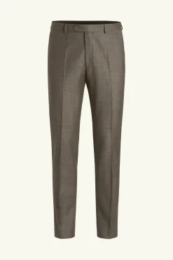 Slim Fit Tropical Wool Trousers