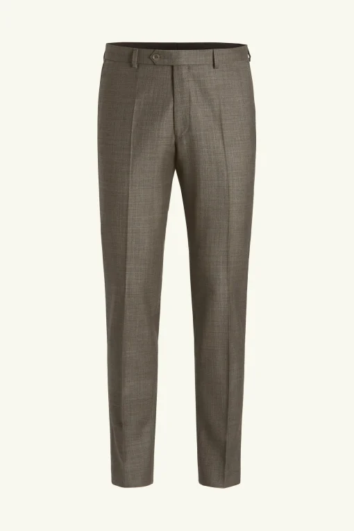 Slim Fit Tropical Wool Trousers