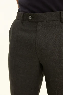 Slim Fit Tropical Wool Trousers