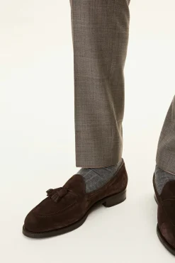Slim Fit Tropical Wool Trousers