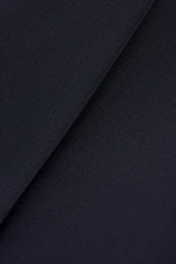 Slim Fit Tuxedo Microstructure Trousers