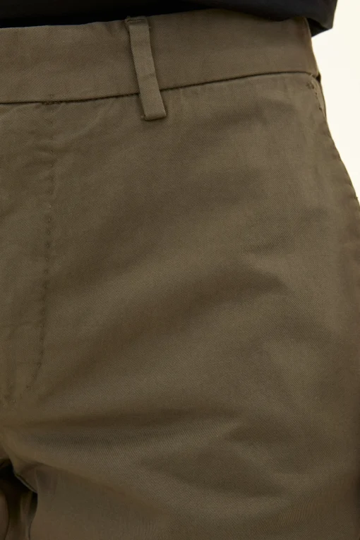 Slim Fit Twill Trousers
