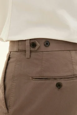 Slim Fit Twill Trousers