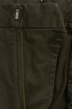Slim Fit Twill Trousers