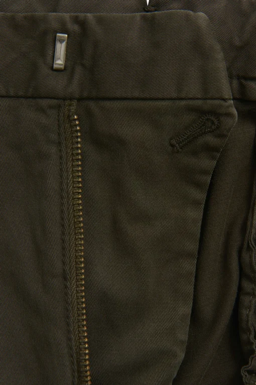 Slim Fit Twill Trousers