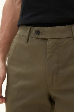 Slim Fit Twill Trousers