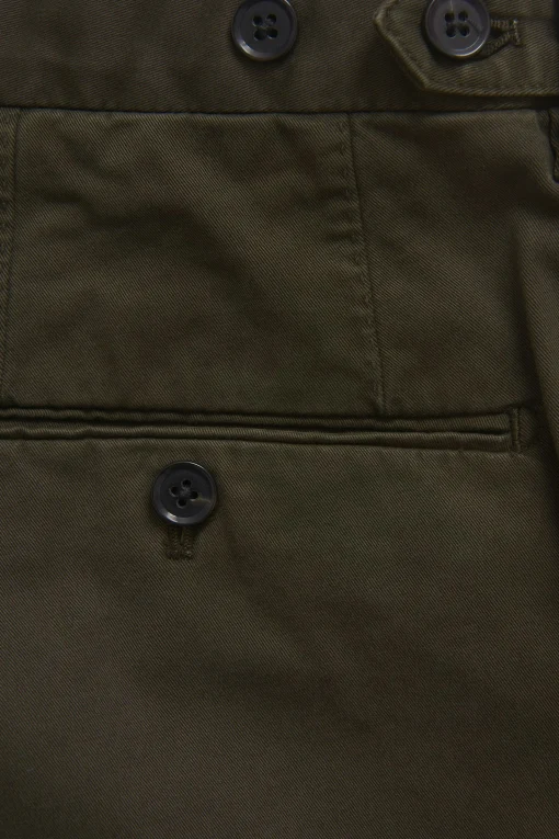 Slim Fit Twill Trousers