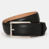 Square Buckle Saffiano Belt