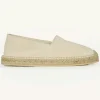 Suede Leather Espadrille