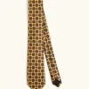 Tile Pattern Silk Tie